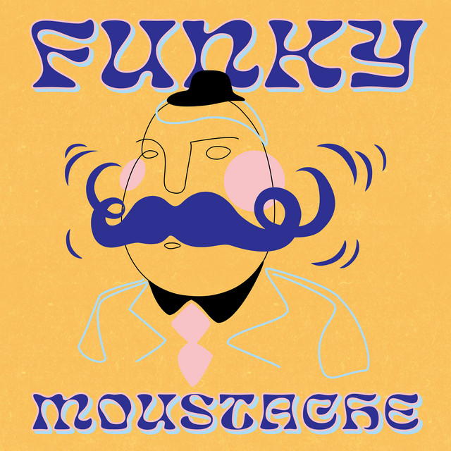 Funky Moustache cover art