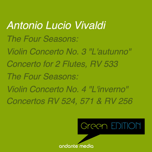 Green Edition - Vivaldi: Concertos RV 293, 297, 524, 533, 571 & RV 256 cover art