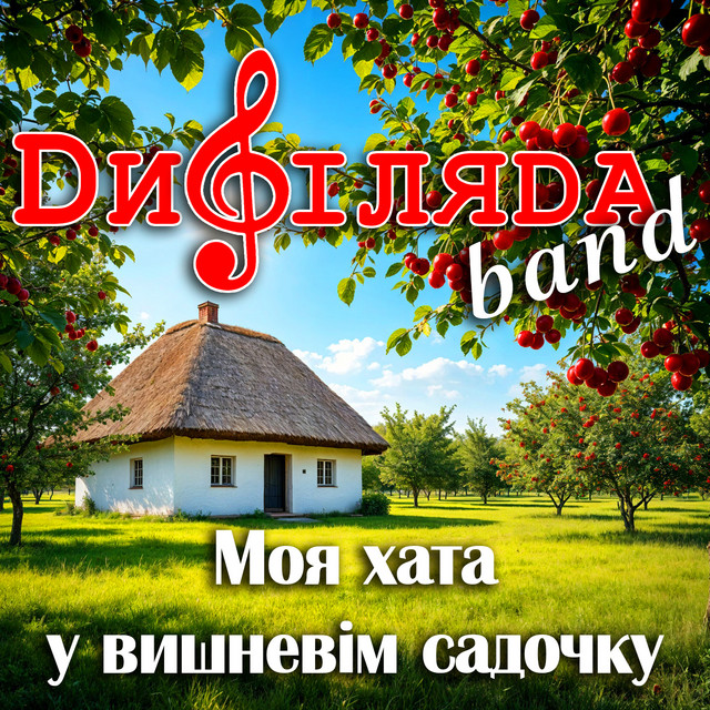 Обкладинка: Моя хата у вишневім садочку — Дифіляда band