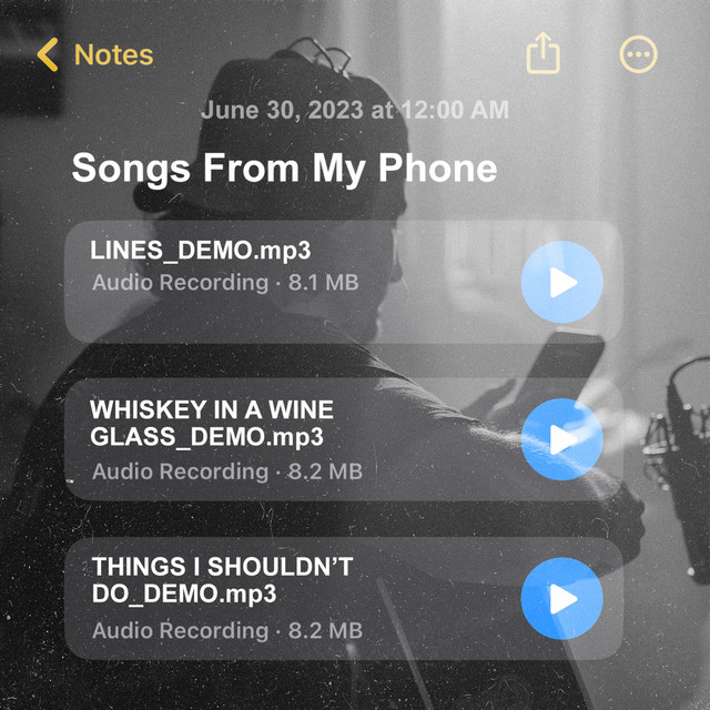 Songs From My Phone cover art