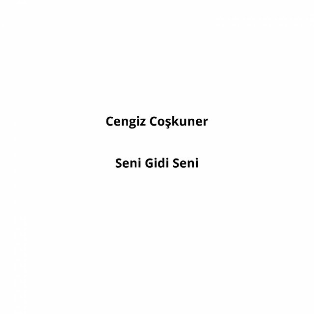 Seni Gidi Seni cover art