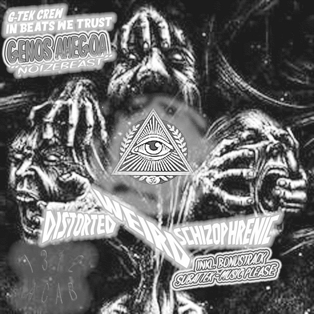 DISTORTED WEIRD SCHIZOPHRENIC cover art