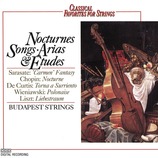 Classical Favorites For Strings - Nocturnes, Songs, Arias & Etudes cover art