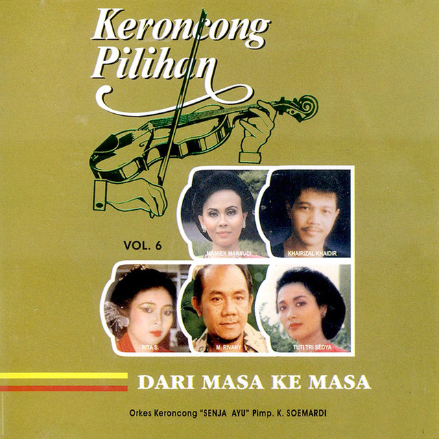 Keroncong Pilihan Dari Masa Ke Masa, Vol. 6 cover