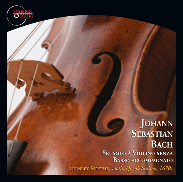Bach: Sei solo á violino senza basso accompagnato cover art