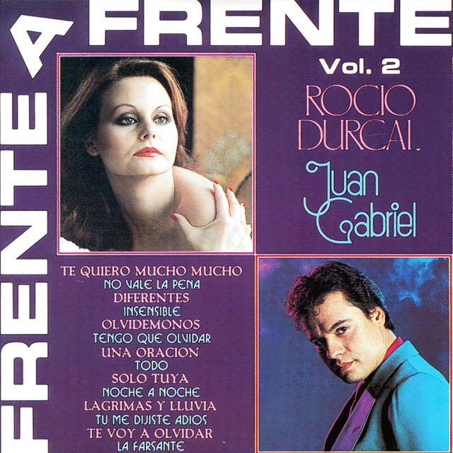 Frente a Frente Vol. 2 (with Juan Gabriel) cover art