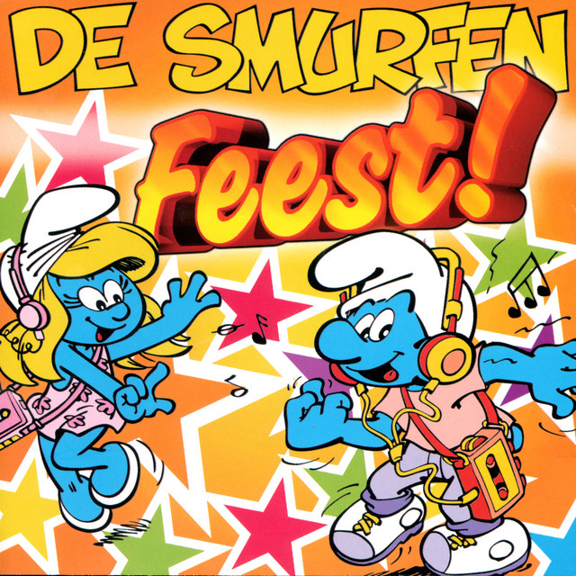 De Smurfen feest cover art