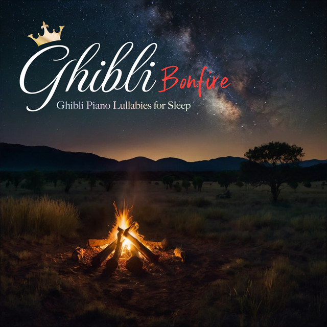 SE付き 眠れるジブリ・ピアノ（bonfire〜焚き火〜) cover art
