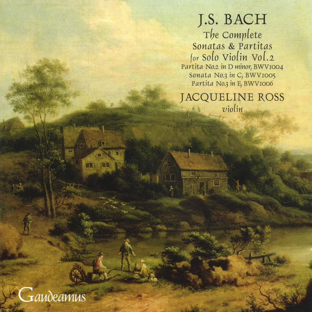 Bach: Sonata for Solo Violin No. 3; Partitas Nos. 2 - 3 cover art