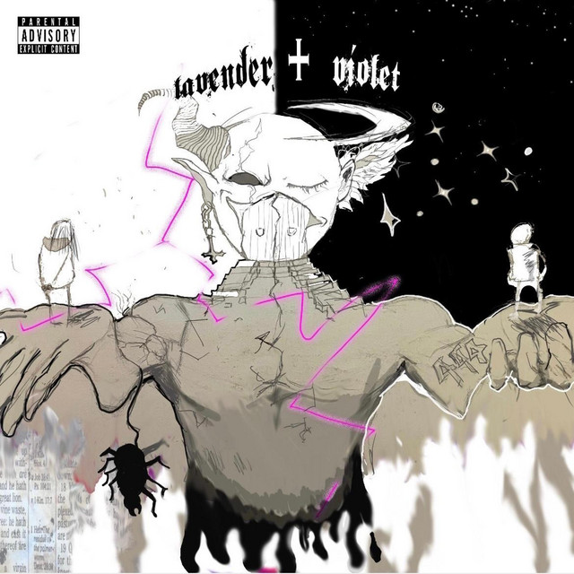 lavender + violet cover art