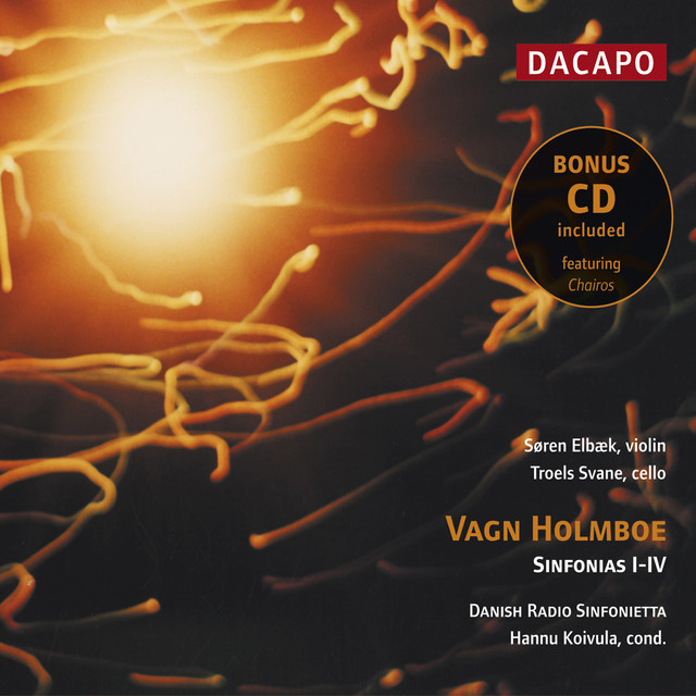 Holmboe, V.: Kairos (Time), Op. 73, "Sinfonias Nos. 1-4" cover art