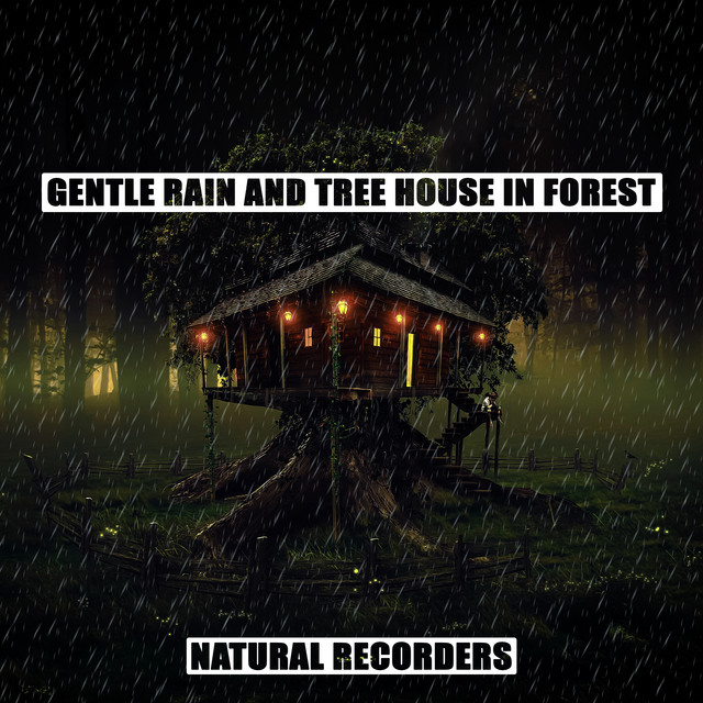 Gentle Rain and Tree House in Forest cover art