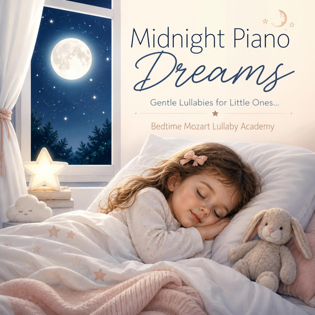 Midnight Piano Dreams: Gentle Lullabies for Little Ones
