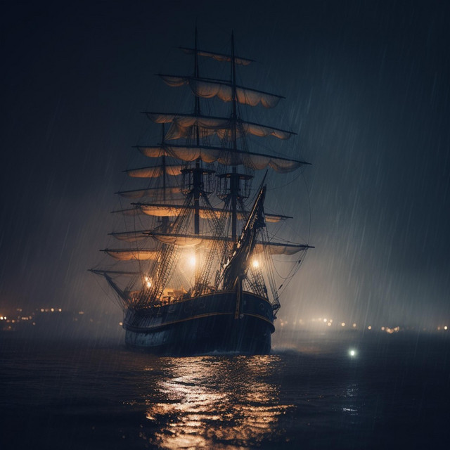 Pirate Ship Ambience: Relaxing Sounds - song and lyrics by Campfire ...