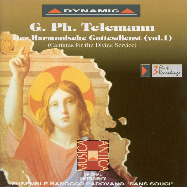 Telemann: Harmonischer Gottes-Dienst (Der), Vol. 1 cover art