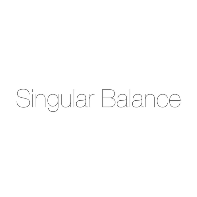 Singular Balance cover art