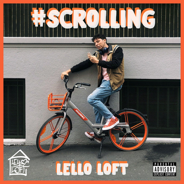 Scrolling cover art
