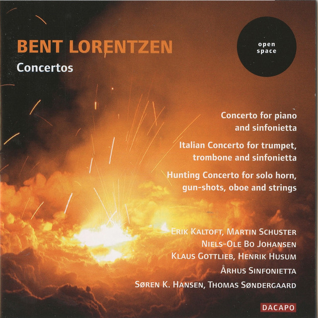 Lorentzen: Piano Concerto / Italian Concerto / Hunting Concerto cover
