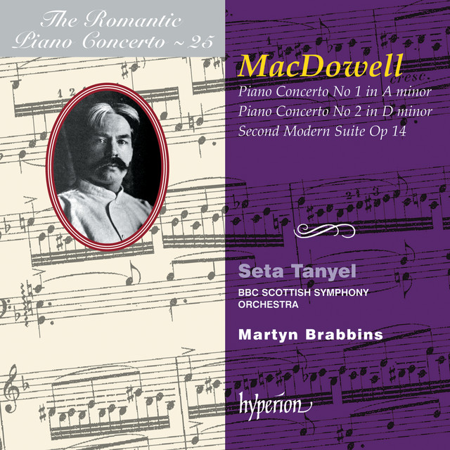MacDowell: Piano Concertos Nos. 1 & 2 etc. (Hyperion Romantic Piano Concerto 25) cover art