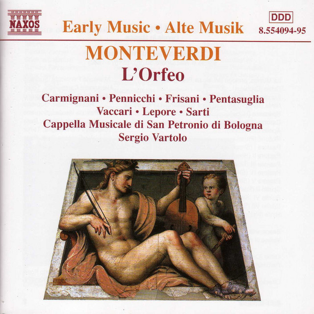 L'Orfeo, SV 318: Prologo: Dal mio Permesso amato a voi ne vengo (La Musica) cover art