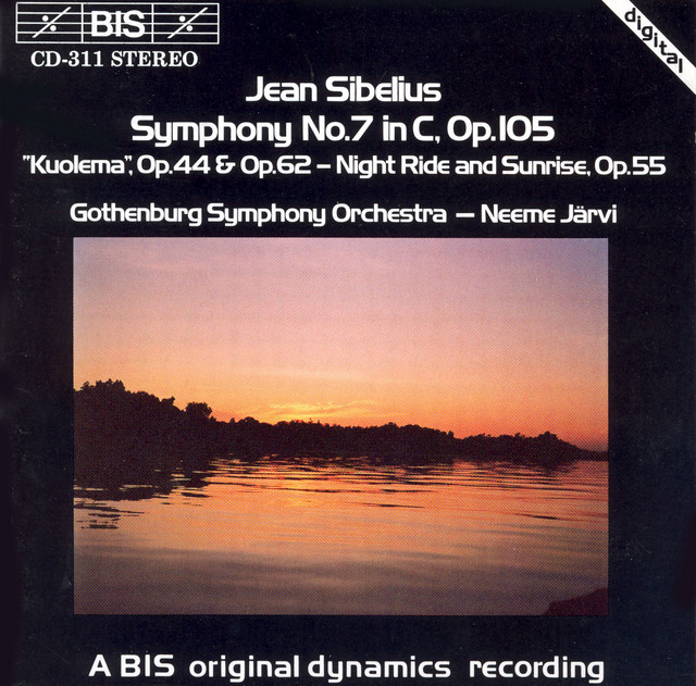 Sibelius: Symphony No. 7 / Kuolema: Incidental Music / Night-Ride