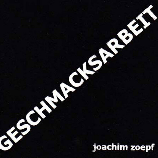 Geschmacksarbeit