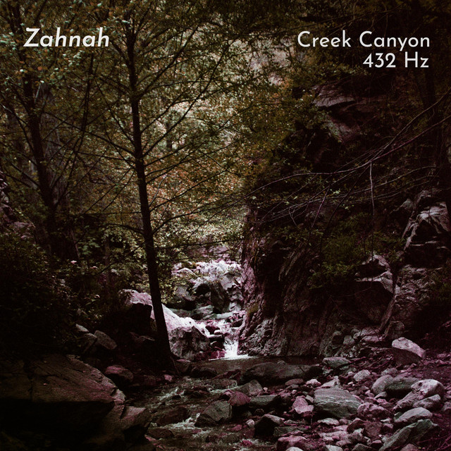 432 Hz creek canyon cover art