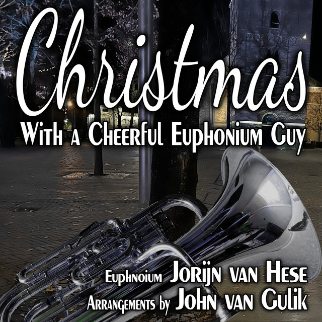 Christmas with a Cheerful Euphonium Guy cover art
