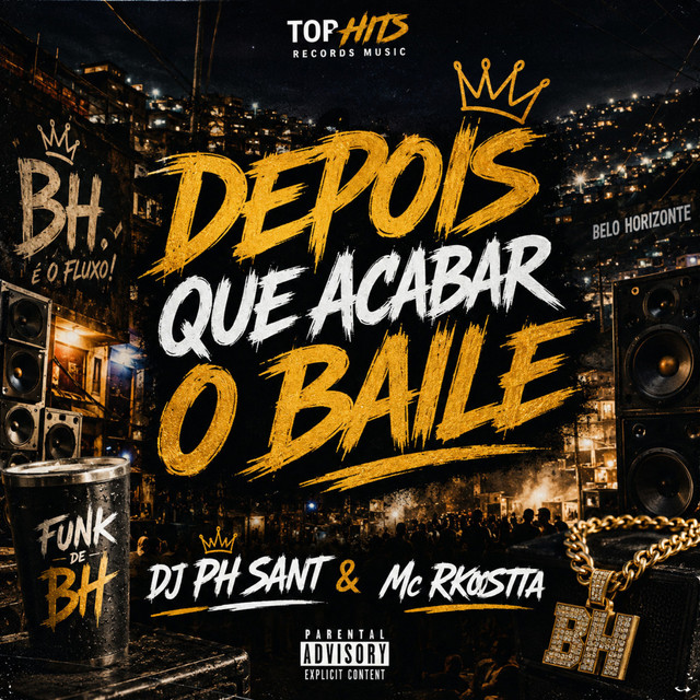 Top Hits Records Music, DJ PH SANT, Mc Rkostta – MTG DEPOIS QUE ACABAR O BAILE