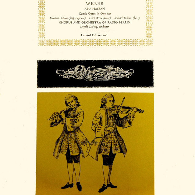 Weber: Abu Hassan cover art