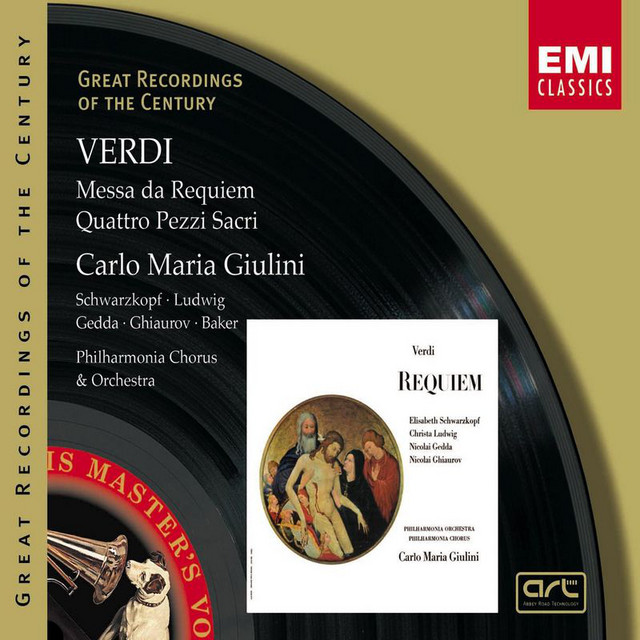 Verdi: Requiem/Four Sacred Pieces cover art