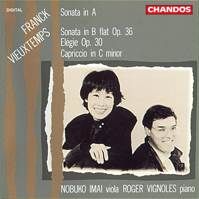 Franck & Vieuxtemps: Works for Viola & Piano cover
