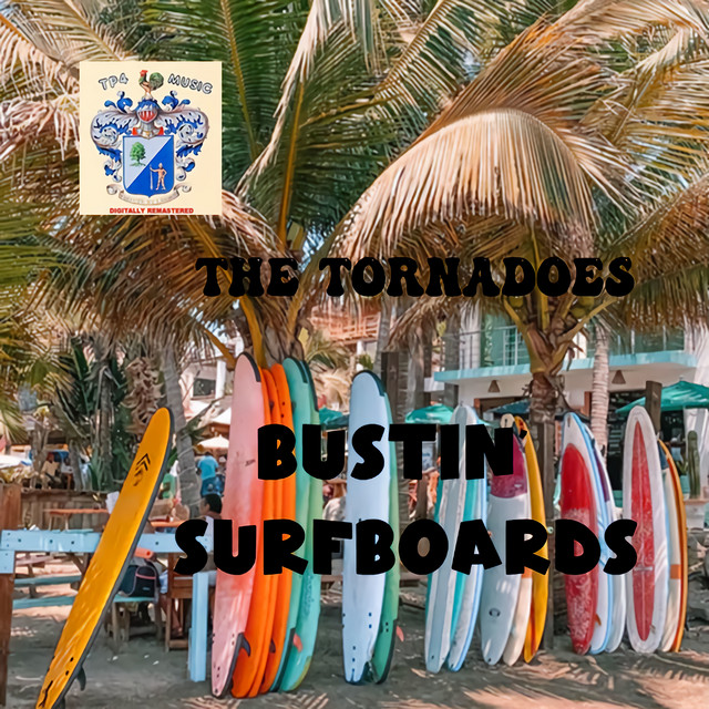 Bustin' Surfboards cover art