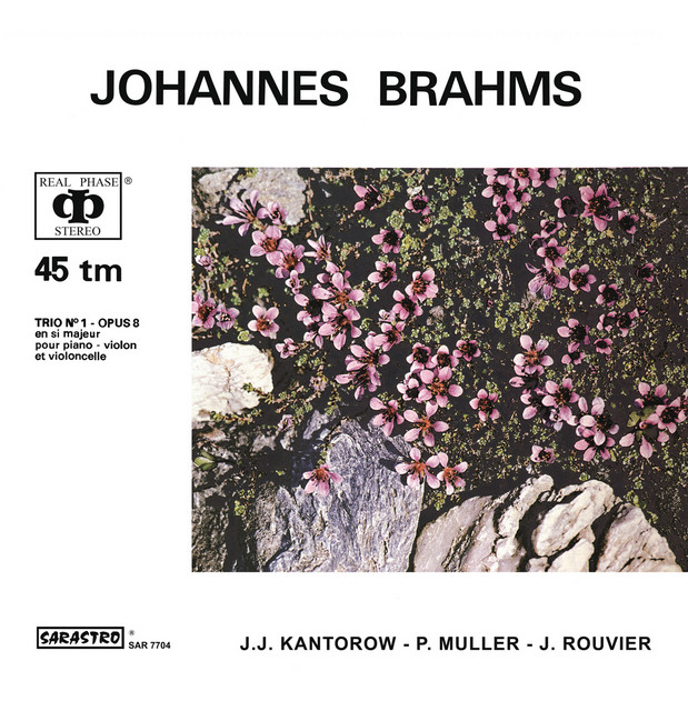 Johannes Brahms: Piano Trio No. 1 in B major, Op. 8 (revised version, 1889) cover art