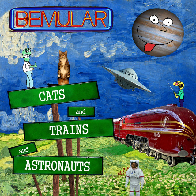 Cats and Trains and Astronauts cover art