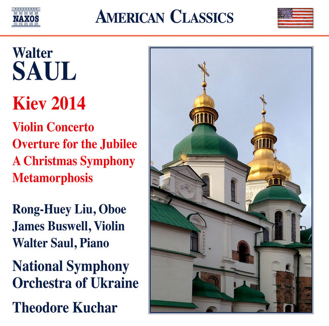 Обкладинка Ukraine National Symphony Orchestra — Saul: Kiev 2014, Violin Concerto & Overture for the Jubilee