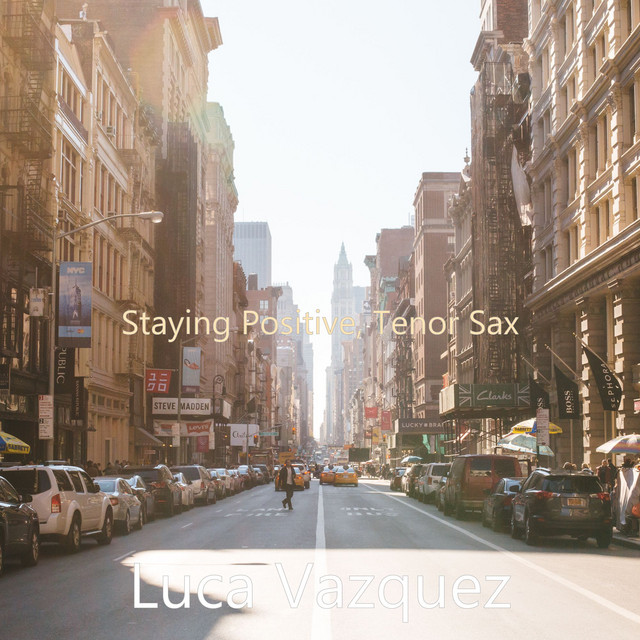 Staying Positive, Tenor Sax cover art