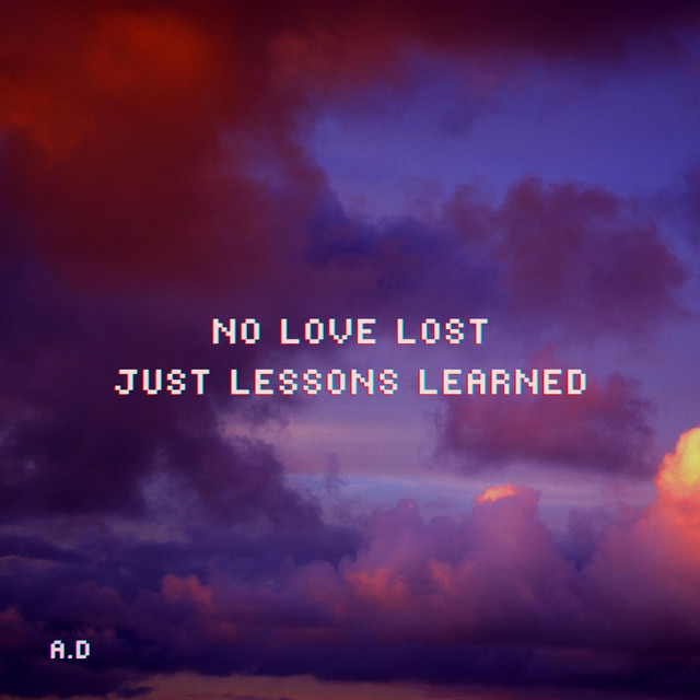 No Love Lost Just Lessons Learned cover art