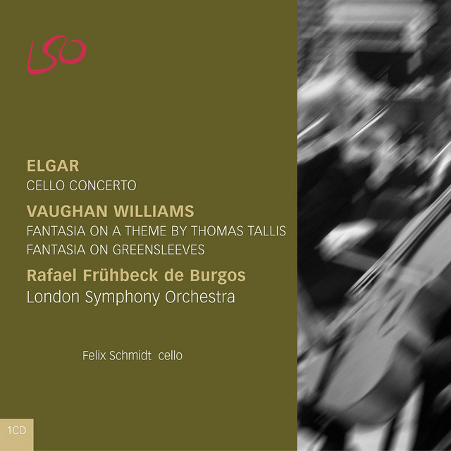 Elgar: Cello Concerto & Vaughan Williams: Fantasia on a theme by Thomas Tallis & Fantasia on Greensleeves cover art