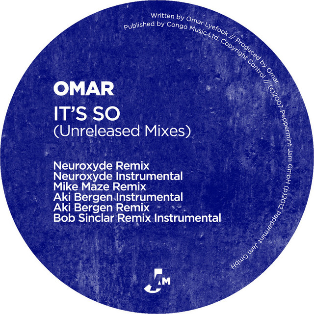 It's So (Unreleased Remixes) cover