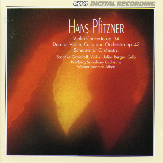 Pfitzner: Violin Concerto in B Minor, Duo & Scherzo cover art