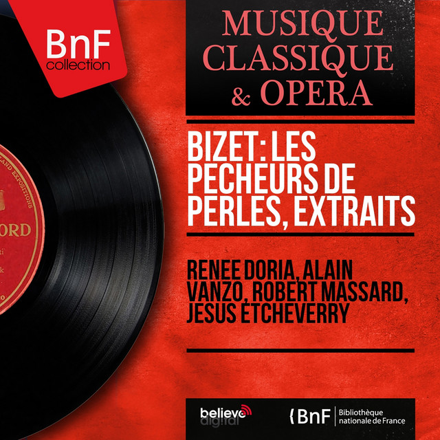 Bizet: Les pêcheurs de perles, extraits (Mono Version) cover art