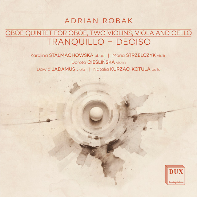 Oboe Quintet for Oboe, Two Violins, Viola and Cello: Tranquillo – Deciso