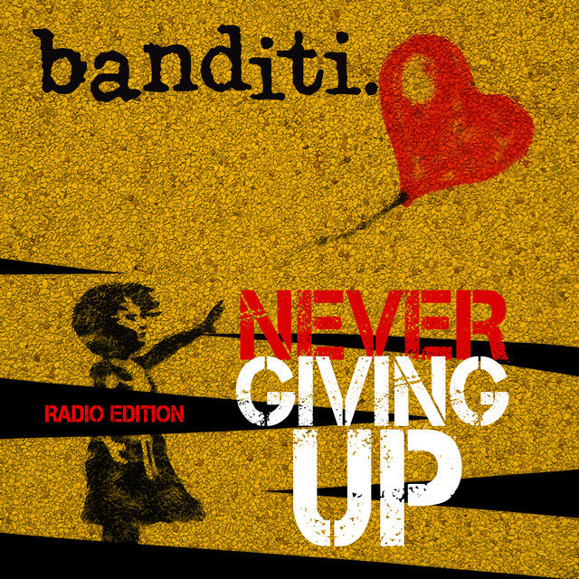 Never giving up cover