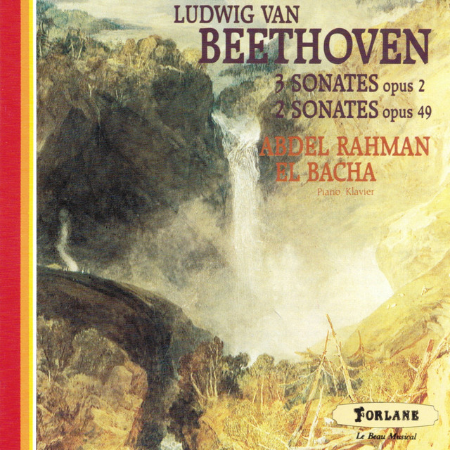 Ludwig Van Beethoven : Trois sonates Op. 2 - Deux sonates Op. 49 cover art