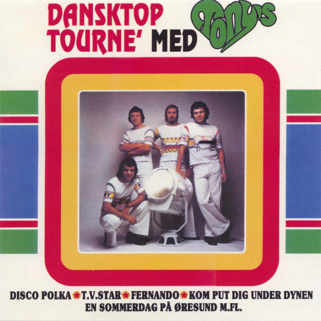 Dansktop Tourné med Tony's cover art