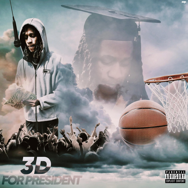 3D For President cover art