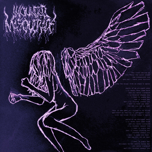 tear the wings from an angel's spine cover art