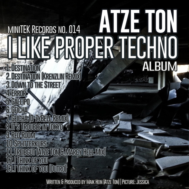 I Like Proper Techno (feat. Marcy Hell, Krenzlin, D-Zybell) [The Album] cover art