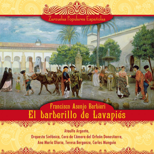 El barberillo de Lavapiés, Acto I: Paloma, Lamparilla y Coro general